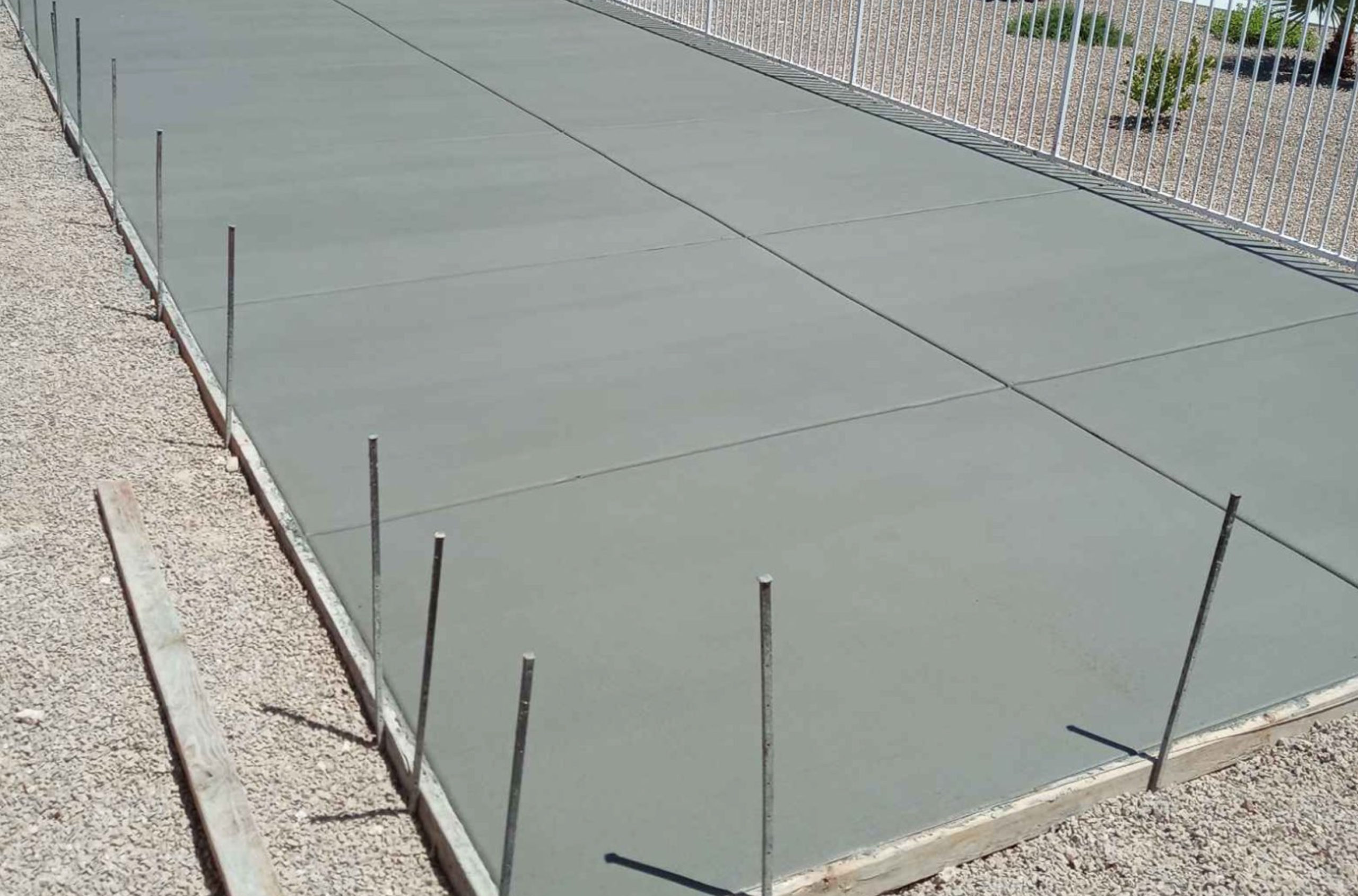 this image shows concrete leveling in Chino, California